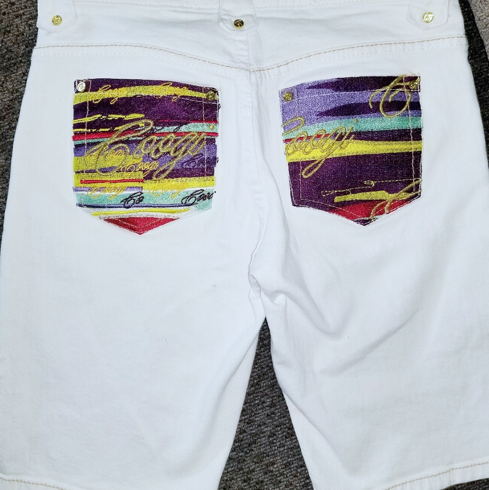 Women's COOGI Jorts Embroidered Jean Shorts size 5/6